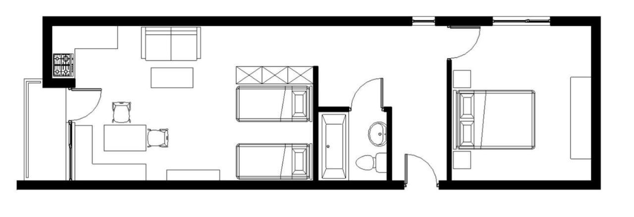 Chesa Dominium Apartment Berguen Luaran gambar