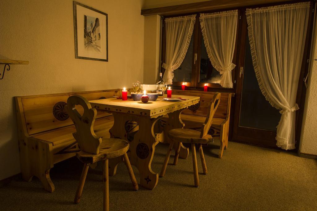 Chesa Dominium Apartment Berguen Luaran gambar